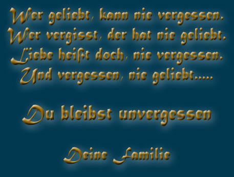 Unvergessen